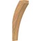 Ekena Millwork 3 1/2"W x 8"D x 20"H Thorton Smooth Knee Brace, Western Red Cedar BRC04X08X20THR00SWR - alternate 1